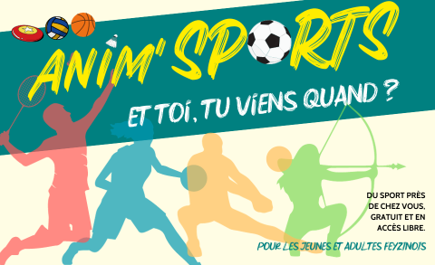 Anim'Sports : programme des vacances d'automne